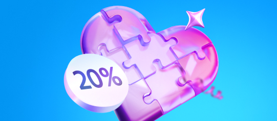 20% скидка для "Близких" в ВТБ